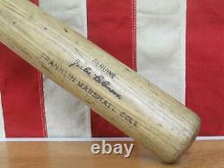 Vintage Louisville Slugger Baseball Bat Franklin Marshall Jackie Robinson 34