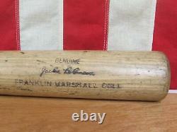 Vintage Louisville Slugger Baseball Bat Franklin Marshall Jackie Robinson 34