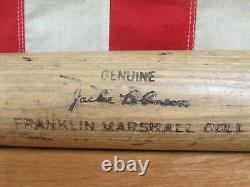 Vintage Louisville Slugger Baseball Bat Franklin Marshall Jackie Robinson 34