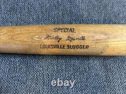 Vintage Louisville Slugger Baseball Bat Mickey Mantle HOF Special MMS4 Model 34
