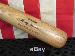 Vintage Louisville Slugger Baseball Bat Mickey Mantle HOF Ursinus College 34