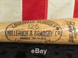 Vintage Louisville Slugger Baseball Bat Mickey Mantle HOF Ursinus College 34