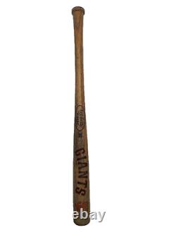 Vintage Louisville Slugger Baseball Bat San Francisco Giants Collectible