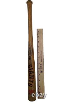 Vintage Louisville Slugger Baseball Bat San Francisco Giants Collectible