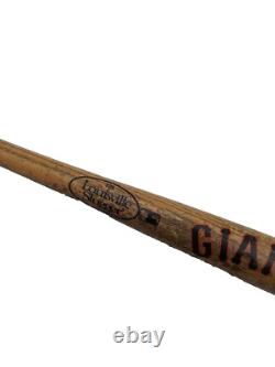 Vintage Louisville Slugger Baseball Bat San Francisco Giants Collectible