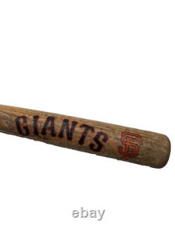 Vintage Louisville Slugger Baseball Bat San Francisco Giants Collectible