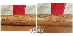 Vintage Louisville Slugger Baseball Bat with MacGregor Glove Red Schoendienst HOF