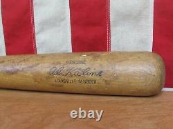 Vintage Louisville Slugger Baseball Bat withWilson Glove Both Al Kaline HOF Tigers