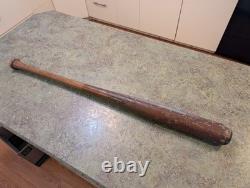 Vintage Louisville Slugger H&B 125 Signed BOB KOEPPEL 35 Wood Baseball Bat M110