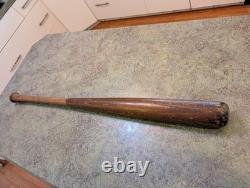 Vintage Louisville Slugger H&B 125 Signed BOB KOEPPEL 35 Wood Baseball Bat M110