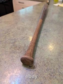 Vintage Louisville Slugger H&B 125 Signed BOB KOEPPEL 35 Wood Baseball Bat M110