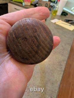 Vintage Louisville Slugger H&B 125 Signed BOB KOEPPEL 35 Wood Baseball Bat M110