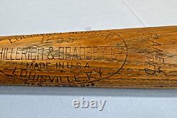 Vintage Louisville Slugger H&B 125S Special Jackie Robinson Baseball Bat 32in