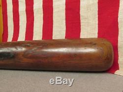 Vintage Louisville Slugger H&B Antique Wood Baseball Bat 125 Dot-Dash 35 Nice