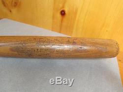 Vintage Louisville Slugger H&B The Bulger Wood Baseball Bat Softball No. 125F 34