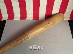 Vintage Louisville Slugger H&B Wood 125 Baseball Bat Al Kaline 34 HOF Mr. Tiger