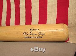 Vintage Louisville Slugger H&B Wood 125 Baseball Bat Nelson Fox Model 33 Nice