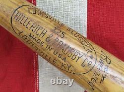 Vintage Louisville Slugger H&B Wood 125 Baseball Bat Ralph Garr Model 33 Braves