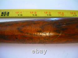 Vintage Louisville Slugger H&B Wood Baseball Bat 22 JoeDi Maggio signed