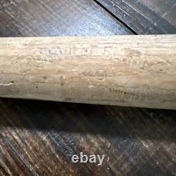 Vintage Louisville Slugger H&B Wood Baseball Bat Antique Display/Parts