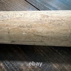 Vintage Louisville Slugger H&B Wood Baseball Bat Antique Display/Parts