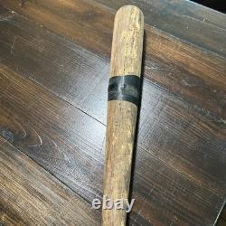 Vintage Louisville Slugger H&B Wood Baseball Bat Antique Display/Parts