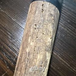 Vintage Louisville Slugger H&B Wood Baseball Bat Antique Display/Parts