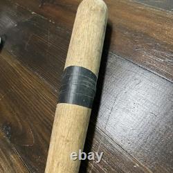 Vintage Louisville Slugger H&B Wood Baseball Bat Antique Display/Parts