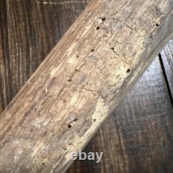 Vintage Louisville Slugger H&B Wood Baseball Bat Antique Display/Parts