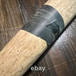 Vintage Louisville Slugger H&B Wood Baseball Bat Antique Display/Parts