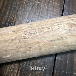 Vintage Louisville Slugger H&B Wood Baseball Bat Antique Display/Parts