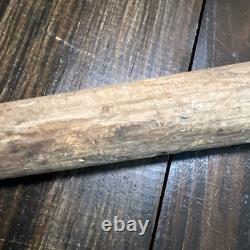 Vintage Louisville Slugger H&B Wood Baseball Bat Antique Display/Parts