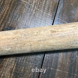 Vintage Louisville Slugger H&B Wood Baseball Bat Antique Display/Parts
