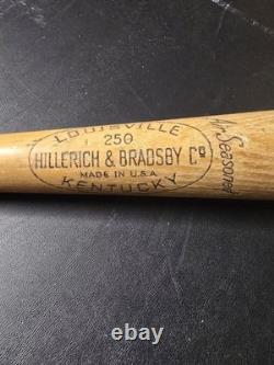 Vintage Louisville Slugger Henry Aaron Model 250 Bat Hillerich & Bradsby
