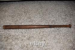 Vintage Louisville Slugger Hillerich & Bradsby Antique Wood Baseball Bat 33 40D
