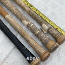 Vintage Louisville Slugger Hillerich Bradsby Wooden Baseball Bats Powerized 125