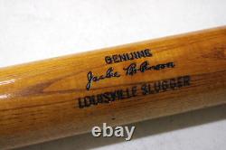 Vintage Louisville Slugger Jackie Robinson 35 Flame Tempered Baseball Bat JR5