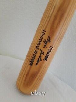 Vintage Louisville Slugger K75 Reggie Jackson Signed Cracked Baseball Bat 1960's