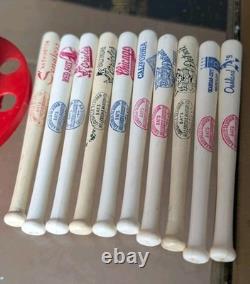 Vintage Louisville Slugger MLB Baseball Mini Bat Bank 4.75 Washington Senators