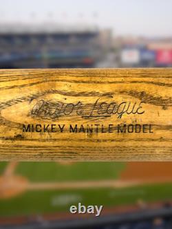 Vintage Louisville Slugger Mickey Mantle Model Bat H&B No DC 6 33.75 1960s Era