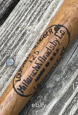 Vintage Louisville Slugger Mini Bat Sertoma 16 Rare Find Baseball