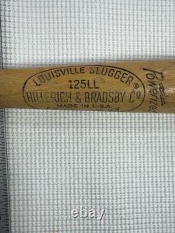 Vintage Louisville Slugger Roberto Clemente 125LL Little League Wood Bat 30 USA