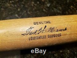 Vintage Louisville Slugger Ted Williams 35 Wooden Baseball Bat Powerized