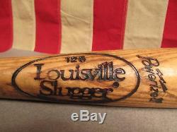 Vintage Louisville Slugger Wood 125 Baseball Bat 34 Pro Stock Model C243 Dugout