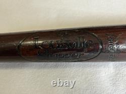 Vintage Louisville Slugger Wood Baseball Bat Billy Sample Rangers Yankees etc
