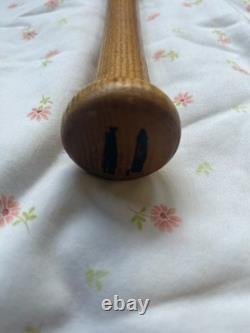 Vintage Louisville Slugger Wood Baseball Bat Billy Sample Rangers Yankees etc