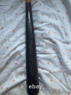 Vintage Louisville Slugger Wood Baseball Bat Billy Sample Rangers Yankees etc