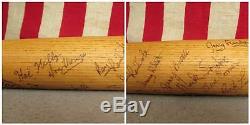 Vintage Louisville Slugger Wood Baseball Bat Billy Sample Signed 1980 Rangers