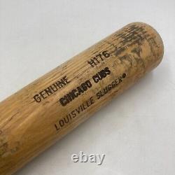 Vintage Louisville Slugger Wood Baseball Bat CHICAGO CUBS H176 33.5