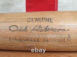 Vintage Louisville Slugger Wood Baseball Bat Dick Hickerson Stockton Ports 34